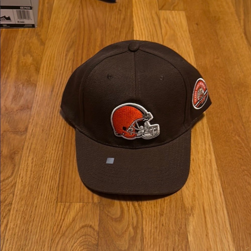 NFL Team Logo Brown Cap